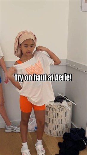 Scarlett's Aerie haul !! 🧡 #TryOnHaul #ScarlettAndTiania #OutfitIdeas