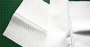 Cómo coser un pespunte a mano
