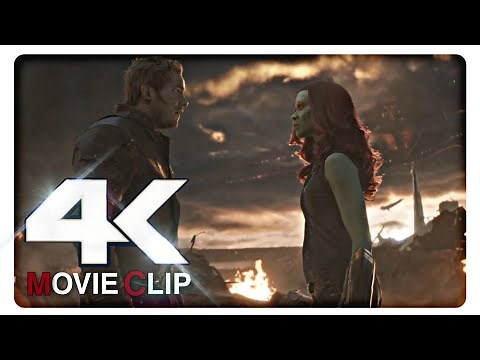 Peter Quill Meets Gamora Scene - AVENGERS:ENDGAME (2019) 4K Movie Clip | By Az Gamer |