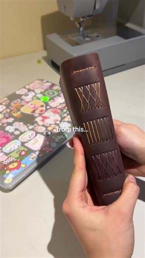 how to spice up your journal: make a journal cover out of fabric! #journal #sewing