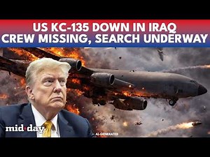 US Air Force Tanker CATASTROPHE: KC-135 Stratotanker Crashes In Iraq During Refueling Mission