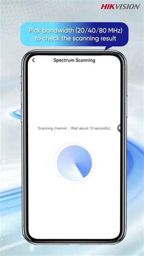Hikvision Networking Products - Shpectrum Scanning