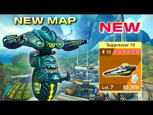 NEW WEAPON Suppressor 10 & NEW MAP Biogear Lab - Killshot - Mech Arena Update