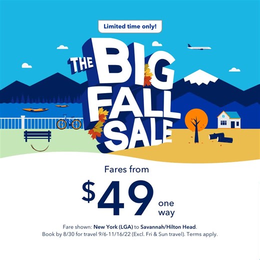 972 reactions · 141 shares | Autumn's up. Wheels up. Get a jump on next season with deals on flights and vacation packages. | JetBlue | Facebook