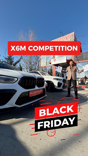 Nava spatiala model X6M Competition 2022, 4.4 V8 625 CP, acum la pret promotional de Black Friday Nu ratati ocazia! Va asteptam la Flo Auto Lease! #bmw #bmwromania #x6m #x6mcompetition #mperformance #competition #blackfriday #blackfridaydeals #blackfridaysale #parcauto #leasing #viral #fyp #car #vanzariauto | FLO AUTO LEASE