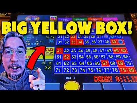 Big Yellow Box on Ultimate X KENO at Bellagio Las Vegas!