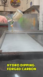 4.2K views · 851 reactions | Forged carbon hydro dipping on these Corvette parts! ⚡ Bringing a bold and custom look to every detail! #HydroDipping #ForgedCarbon #Corvette #CustomCarParts #CarbonFiber #CarMods #AutoCustomization | The Dip Monkey Garage | Facebook