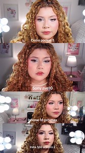 Cámaras: Osmo Pocket 3 vs ZV-E10 vs iPhone 16 Pro Max