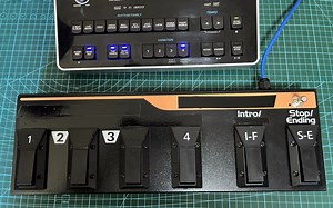 DIY罗兰BK-7m伴奏音源用的FC-脚踏伴奏控制踏板