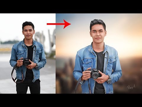 Smudge Painted Look Photo Effects Photoshop Tutorial Processing
