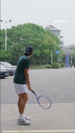 Alex De Minaur With Perfect Aim | Training On Tour 👏