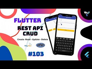 @Google #Flutter #103: MySQL + DataTable, SQL CRUD Operations with REST API