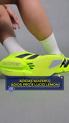 Level Up Sneakers | ADIZERO ADIOS PRO 4 LUCID LEMON LIGHTWEIGHT DISTANCE RUNNING SHOES DESIGNED TO BREAK RECORDS Proven to be the world's most winning shoe,... | Instagram