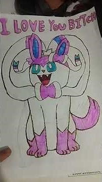 drawing sylveon #pokemon #art #drawing