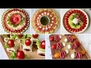 5 Easy Summer Appetizer Recipes | Refreshing No-Cook Ideas! 🍇