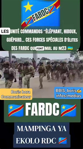 La montée en puissance de nos #FARDC . Abonnez-vous 👉🔵 Boris Bora #RDC #Wazalendo #FelixTshisekedi Ya Djo Kani Theodore Mwehu Tigana Muhempa Helene Kongolo Naomie Kembia Scola Amba Sonia Mavekele | Boris Bora