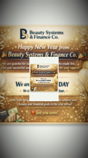 New year = new strategy ✨ Follow Beauty Systems & Finance Co. for beauty business systems & financial structure 💼📈 #BeautyBusiness #EntrepreneurLife #SmallBusinessTips #BusinessSystems #FinancialFreedom