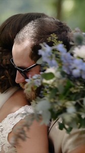 Ty is colorblind, so Karli decided to get him EnChroma colorblind glasses for their wedding day. Watching Ty see color for the first time makes this far and away the most emotional gift exchange we've ever seen and we were in tears from the very start. That moment when Ty's voice breaks because he's so floored by all the color he can suddenly see...yeah, we were all messes 😭 And when he tells Karli that the glasses didn't change her because she still looks just as great 🥰 But possibly our favo