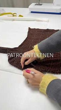 PATROONTEKENEN DEEL 2 #naaitutorial #sewing #patroontekenen
