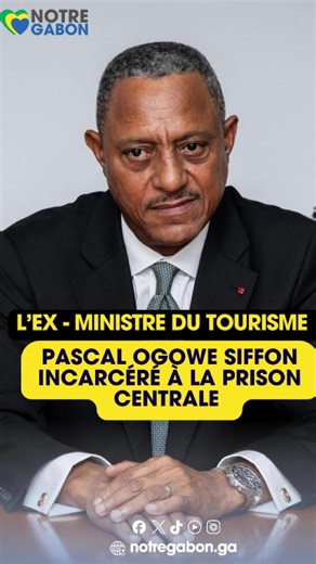 L’ancien ministre du Tourisme, Pascal Ogowé Sifon, a été incarcéré à la prison centrale de Libreville à l’issue de la procédure judiciaire engagée. Les investigations se poursuivent. #Gabon #Justice #Actualité #ActuGabon #Libreville