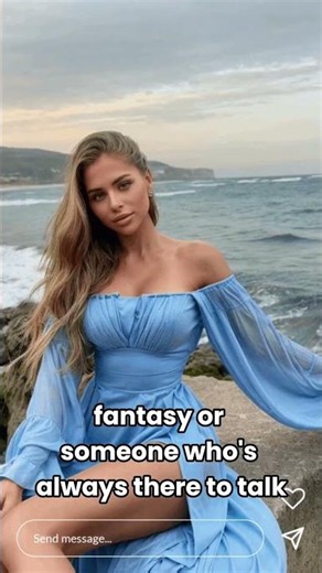 AI Girlfriend Who Listens to You Every Day 💬 #AIGirlfriend #AICompanion #DATEAI