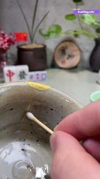 Traditional Chinese Gold Repair Technique | Utensils Restoration #shorts #youtubeshorts #satisfying
