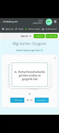 Türkçe Eğitiminde Kullanılan Yapay Zeka Aracı: Vocabulary.com