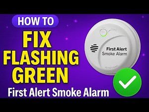 How To Fix First Alert Smoke Alarm Flashing Green