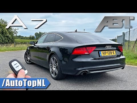 Audi A7 ABT 3.0 TFSI | REVIEW on Autobahn by AutoTopNL