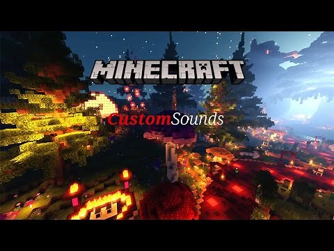 How to Add Custom Sounds in to Minecraft Java (1.16.5)