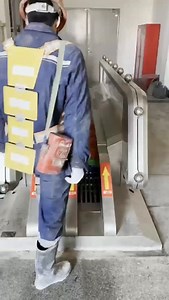 10M views · 709 reactions | Ever wondered how factory workers keep their long boots spotless? 識 Watch as they step onto a conveyor belt, where powerful rotating brushes clean off dirt and grime automatically. A quick, efficient, and hands-free way to maintain hygiene in the workplace! | Asian Technology | Facebook