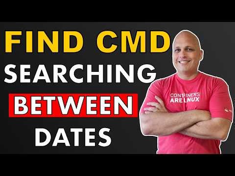 File Search Made Easy: Finding Files by Date with the find command