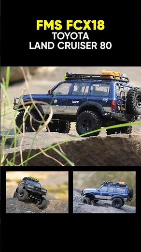 RC Toyota Land Cruiser 4x4 🚙🔥 #shorts #fms #offroad #adventure #rccar #rccrawler #asmr #toyota