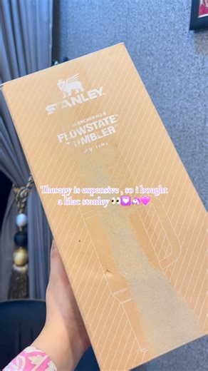 Beauty , Reviews & Lifestyle 🌸 on Instagram: "Stay hydrated in style>>>> ft. @stanley_brand 💜😍 Its absolutely worth the hype 🫶🏻 [ unboxing , stanleycup , stanleytumbler , pinterest ] #lilacstanley #stanleycup #trending #fyp #instagood #explore #followforfollowback #likes #viralvideos #comments"