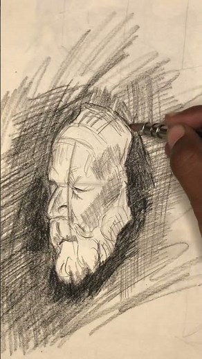 Old Man Portrait Drawing Tutorial | Face Wrinkles & Expressions | Realistic Pencil Sketch