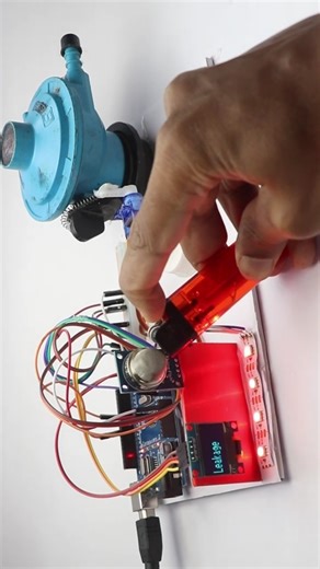 Arduino Gas Leakage Detection Project #arduino #arduinoproject #diy