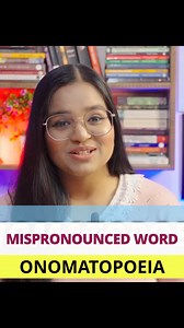 How To Pronounce ONOMATOPOEIA Correctly? | Shivangi Gupta
