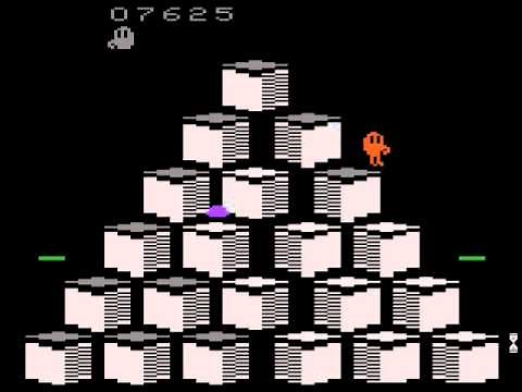 Q-Bert Atari 2600 Review