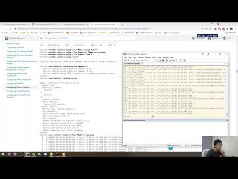 1. CISCO Catalyst 9300 CISCO DNA Advantage - Wireshark vs Embedded Packet Capture