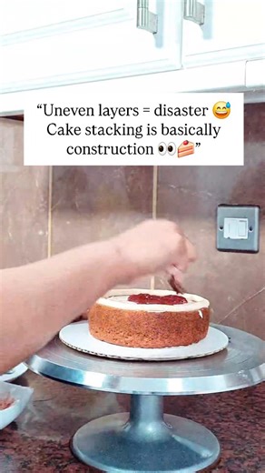 Levelled cake layers = smooth stacking, sharp edges, and a clean final finish. This step may look simple, but it makes a HUGE difference in how the whole cake turns out! 🎂✨ Home bakers — never skip the basics. They’re what make your cakes look pro. . . . .#CakeLeveling #CakeBasics #CakeStacking101 #BakingTips #CakeDecoratingTips #HomeBakerUK #CakeMakingProcess #SatisfyingBaking #CakePrep #CakerLife #BakingReels #LearnToBake #CakeTutorials #CakesOfInstagram #UKBaker | Sugarillusionz
