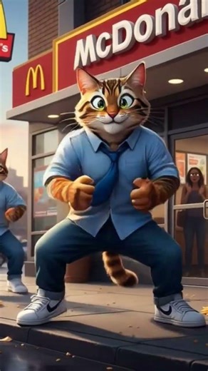 what a beautiful dance style by the giant cat #adventure #danceoff #danceagain #letswaltz #everyone