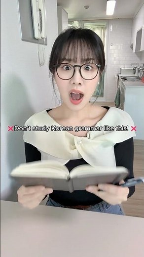 ❌Don't Study Grammar Like This! ❌ #koreanlanguage