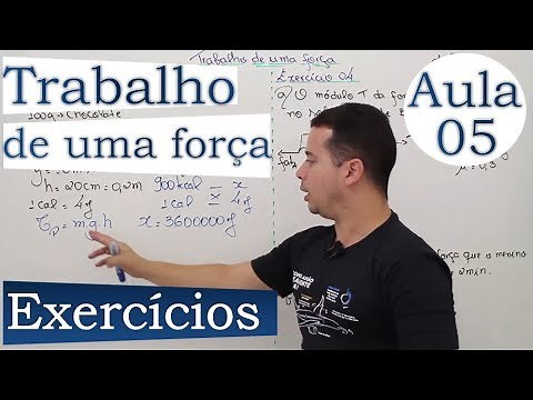 Work of a force - Class 05 (Exercises)