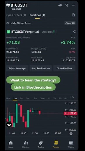 Simple Trading Strategy = Real Profits ✅ #Binance #Futures #Scalping #Crypto