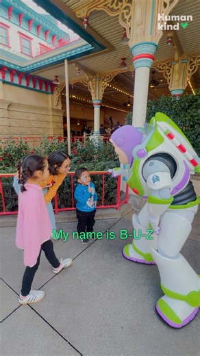 Some memories fade… but these siblings' magical ASL moment with Buzz Lightyear at Disneyland will go to infinity and beyond! 🚀✨ #humankind | The Augusta Chronicle