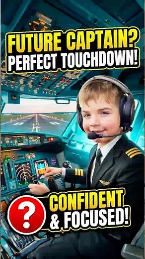The World’s Youngest Pilot? 🤯#aviation