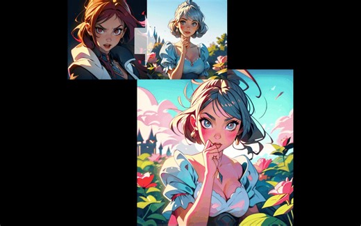 ComfyUI AnimateDiff ControlNet的Tile生成动画