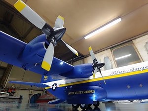 Avios C-130 Blue Angels Hercules 1.6m PNF After assembley review and test