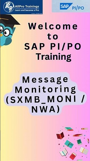 Message Monitoring (SXMB_MONI/NWA) in SAP PI/PO