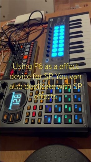 SP404 and P6 setup tips effects #sp404 #p6 #tips